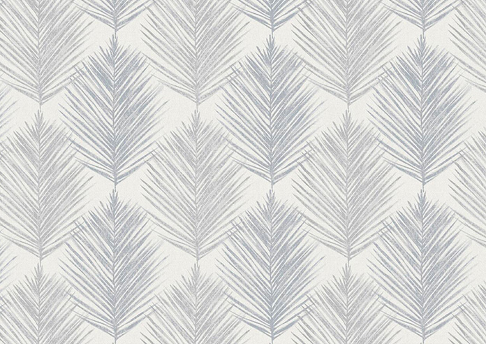 Gentle Palm, Stone - Motorised Roman Blind - Image 7